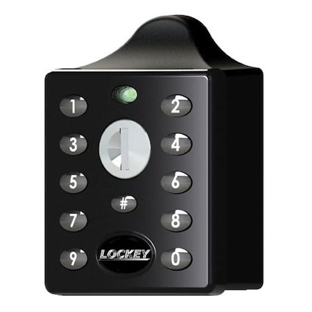 Lockey Electronic Locker Lock Standard Black EC790-B